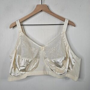 Elomi Kristie Soft Cup Side Support‎ Bra 52H Ivory Wireless 58501